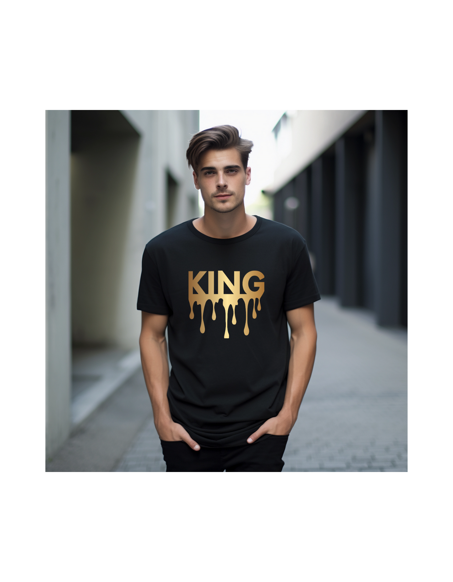 Experience the soft, and a laid-back fit with Comfort Colors T-Shirts, perfect gift for the King